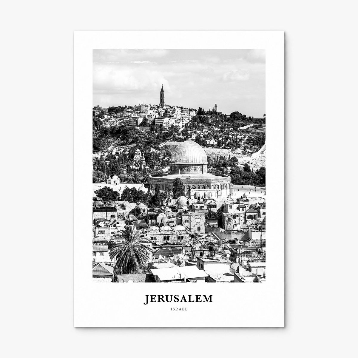 Jerusalem Classic Poster, print only (unframed)