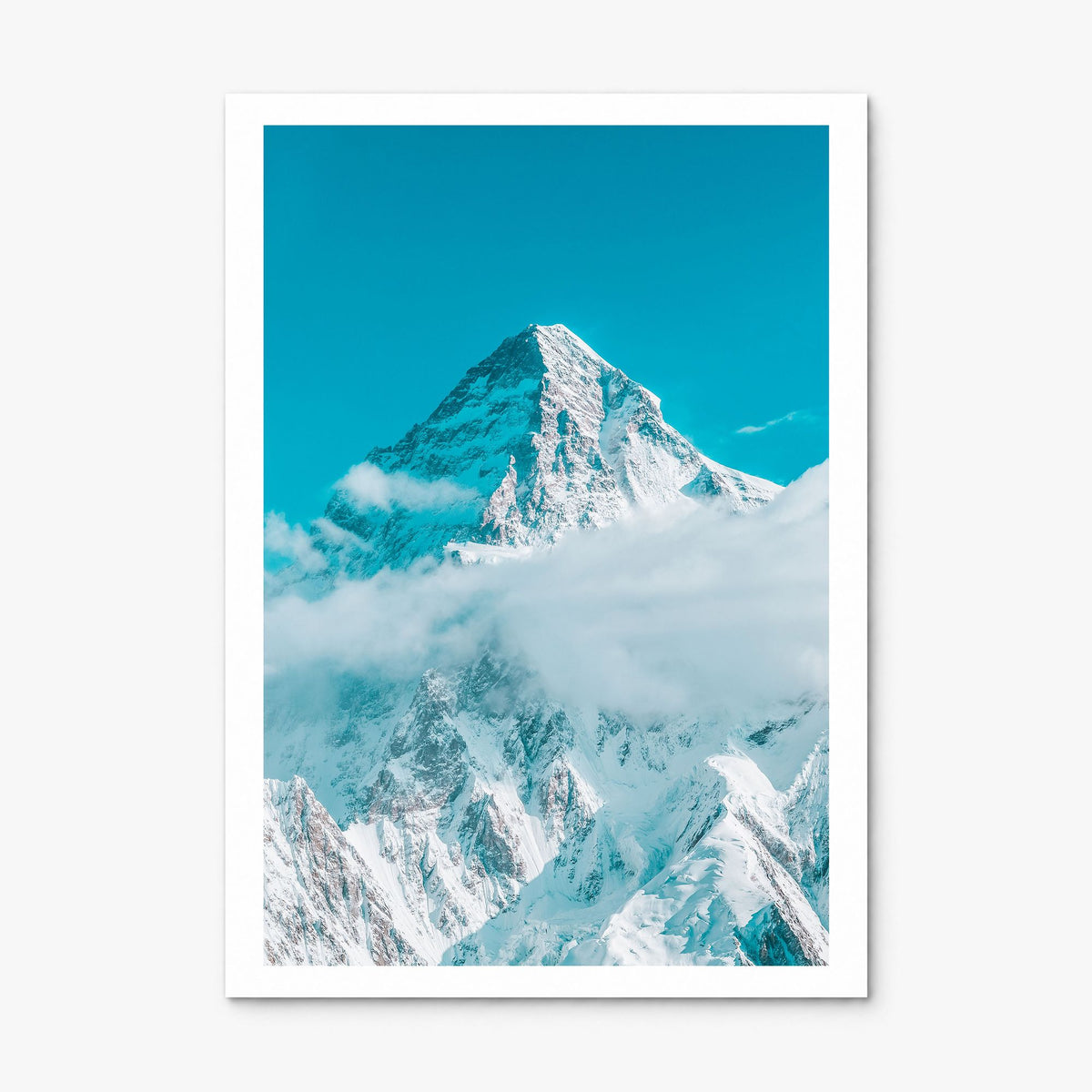 K2 Photo Poster, print only (unframed), white border