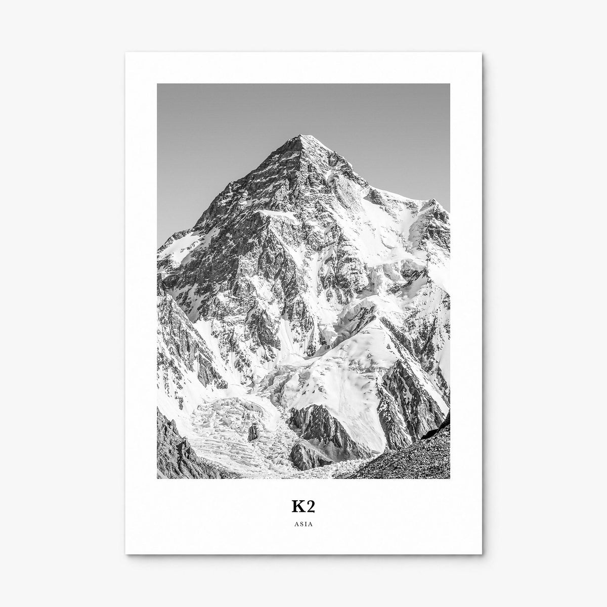 K2 Classic Poster, print only (unframed)