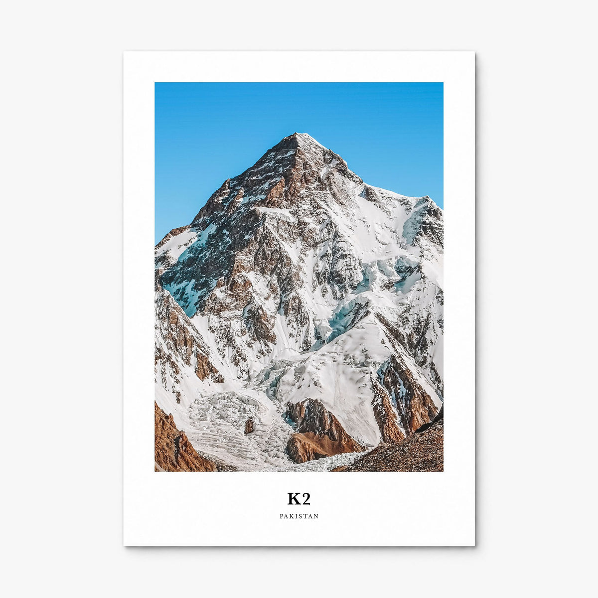 K2 Classic Poster, print only (unframed)