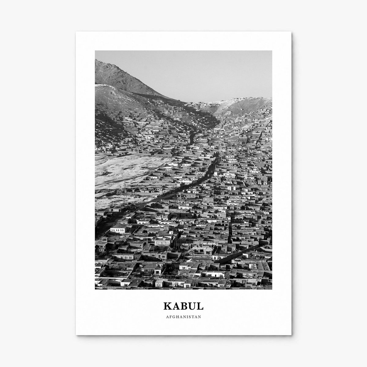 Kabul Classic Poster, print only (unframed)