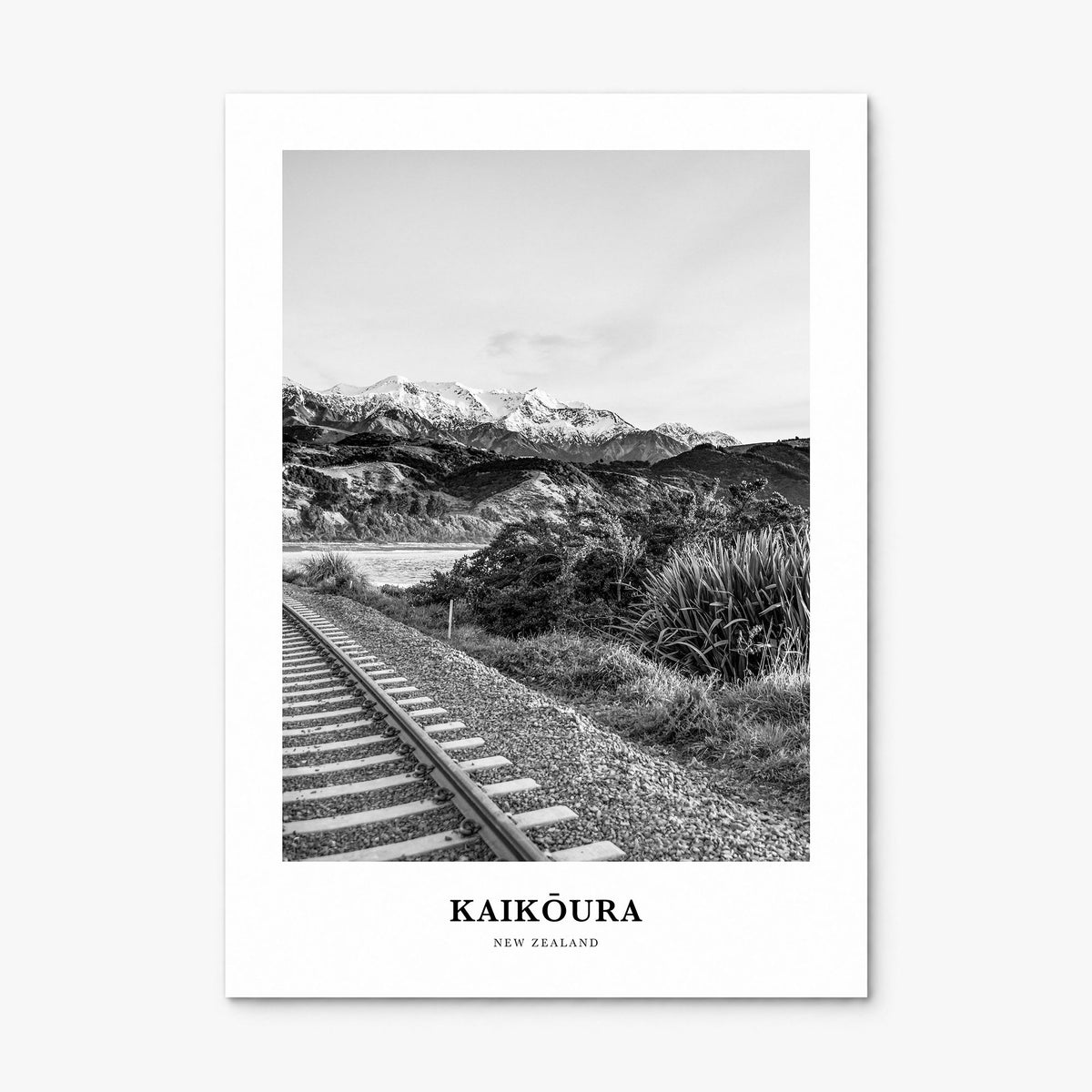 Kaikōura Classic Poster, print only (unframed)