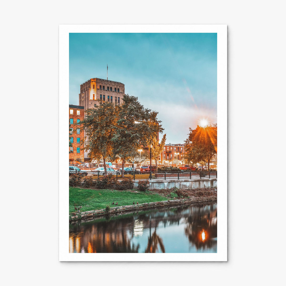 Kalamazoo Photo Poster, print only (unframed), white border
