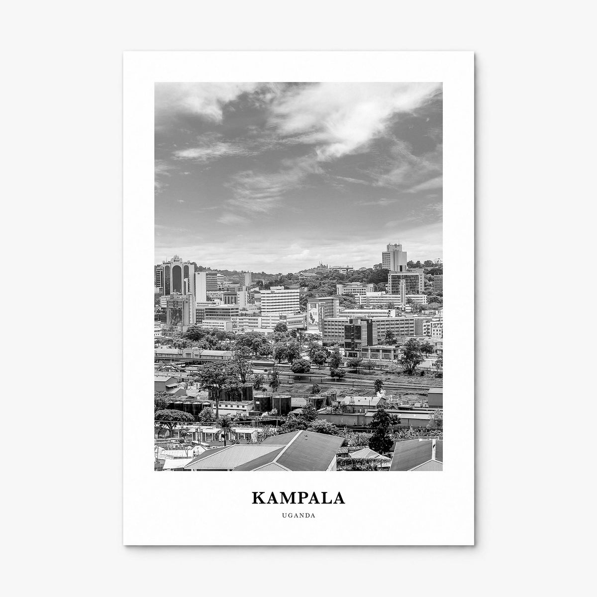 Kampala Classic Poster, print only (unframed)