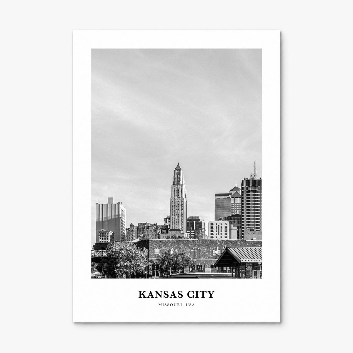 Kansas City, Missouri Classic No 1 Poster, print only (unframed)