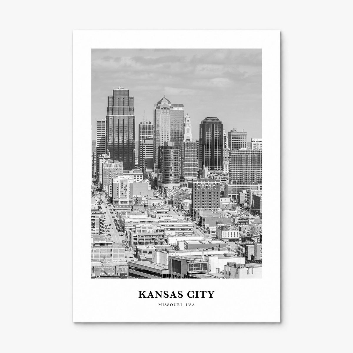 Kansas City, Missouri Classic No 2 Poster, print only (unframed)