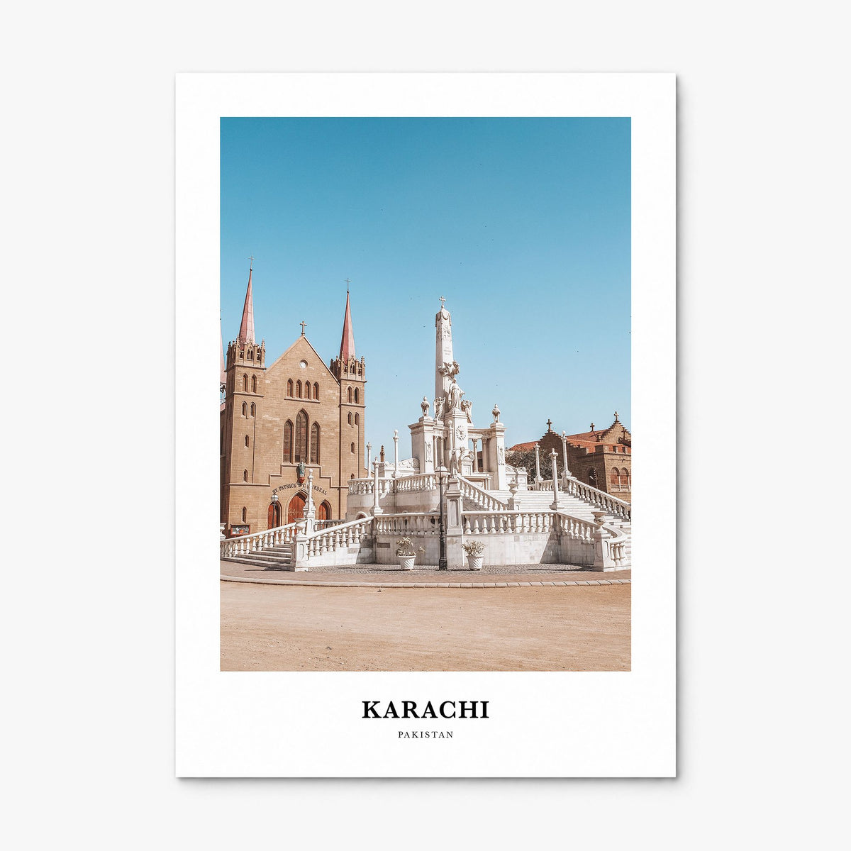 Karachi Classic No 1 Poster, print only (unframed)