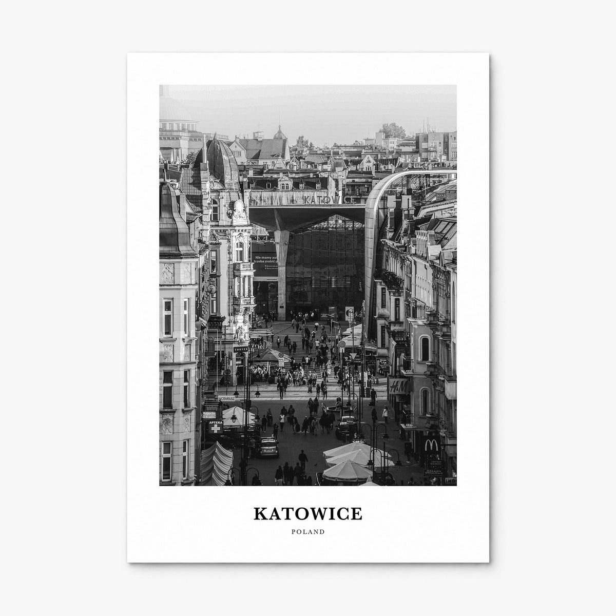 Katowice Classic Poster, print only (unframed)