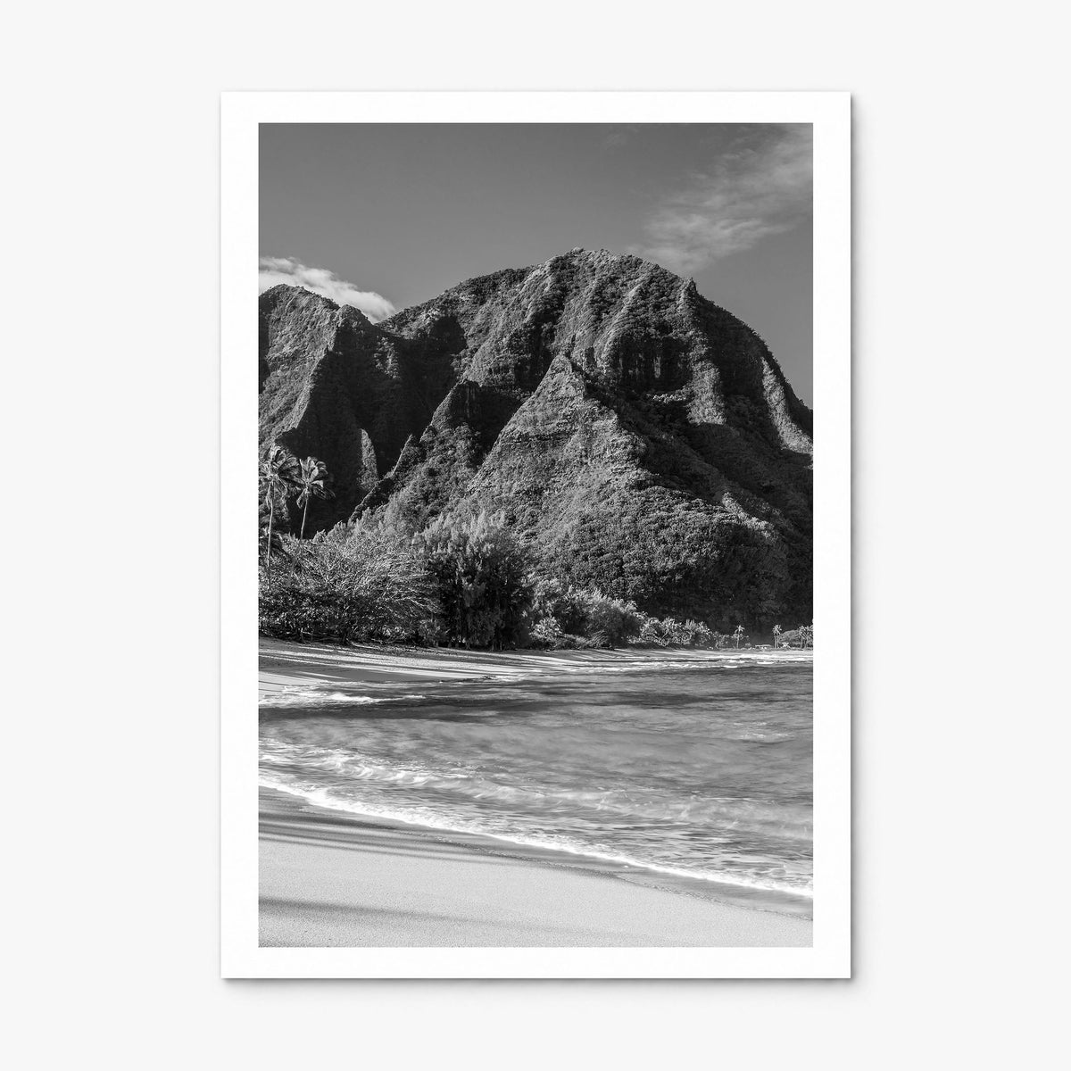 Kauai Photo Poster, print only (unframed), white border