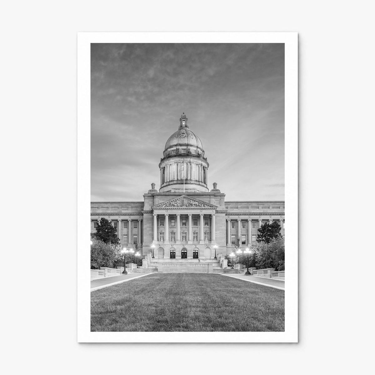 Kentucky Photo Poster, print only (unframed), white border