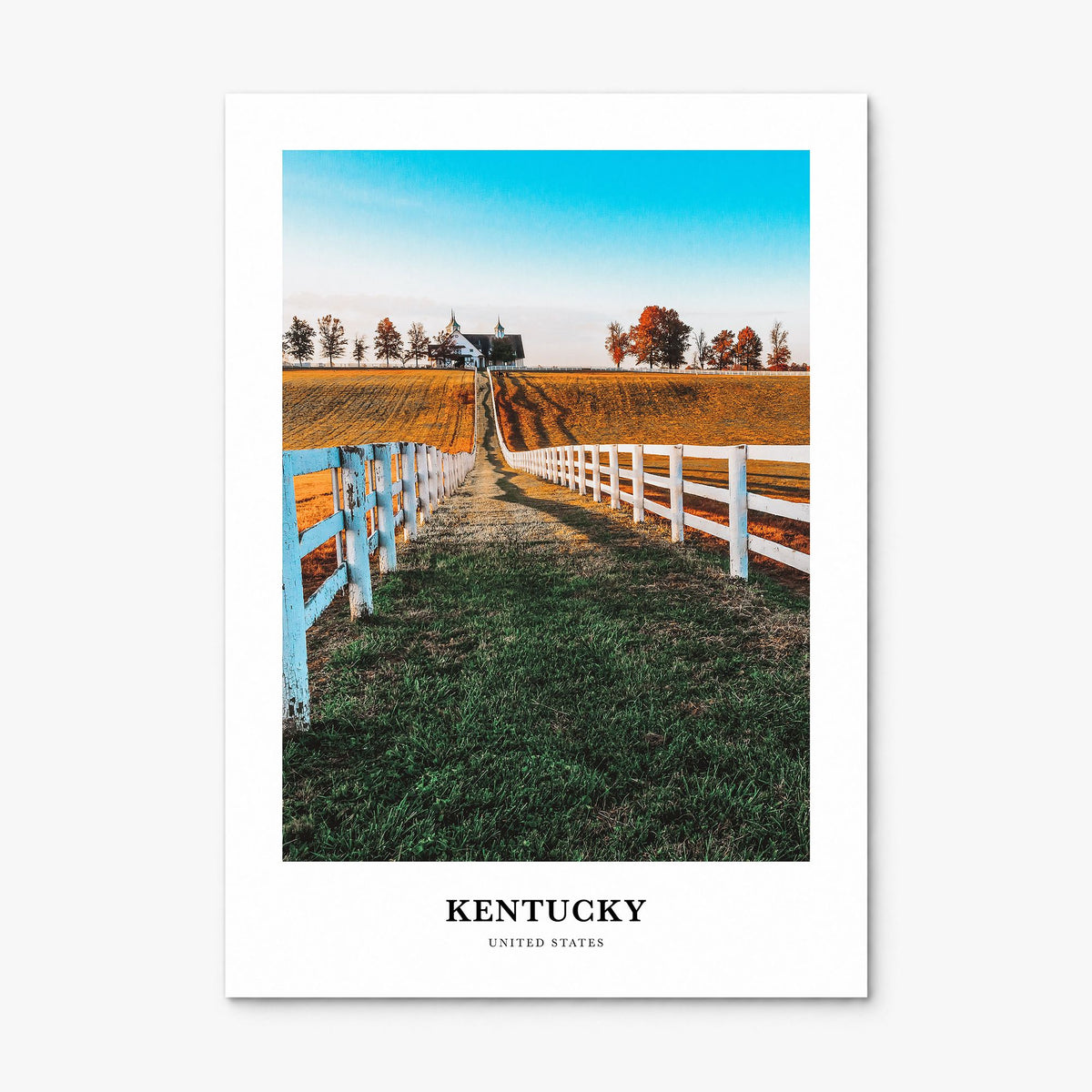 Kentucky Classic Poster, print only (unframed)