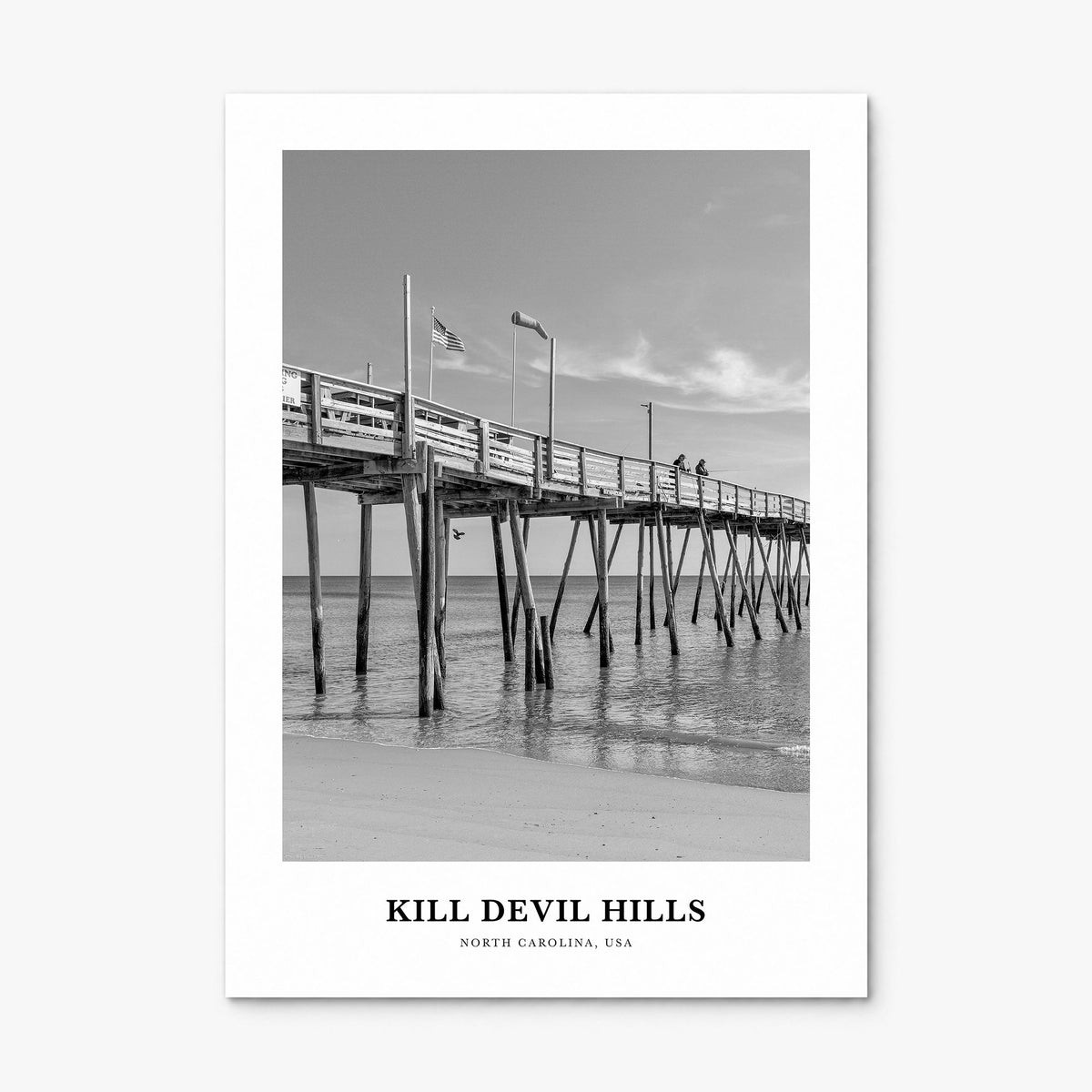 Kill Devil Hills Classic Poster, print only (unframed)