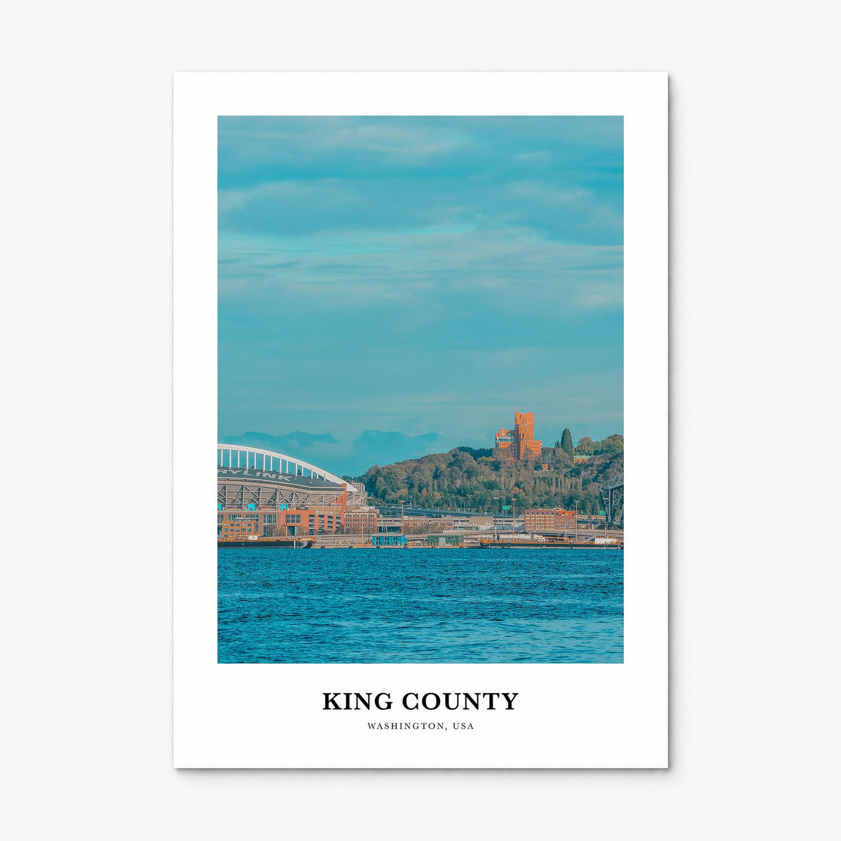 King County Classic Poster, print only (unframed)