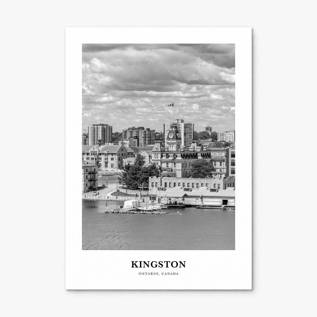 Kingston, Canada Classic Poster, print only (unframed)