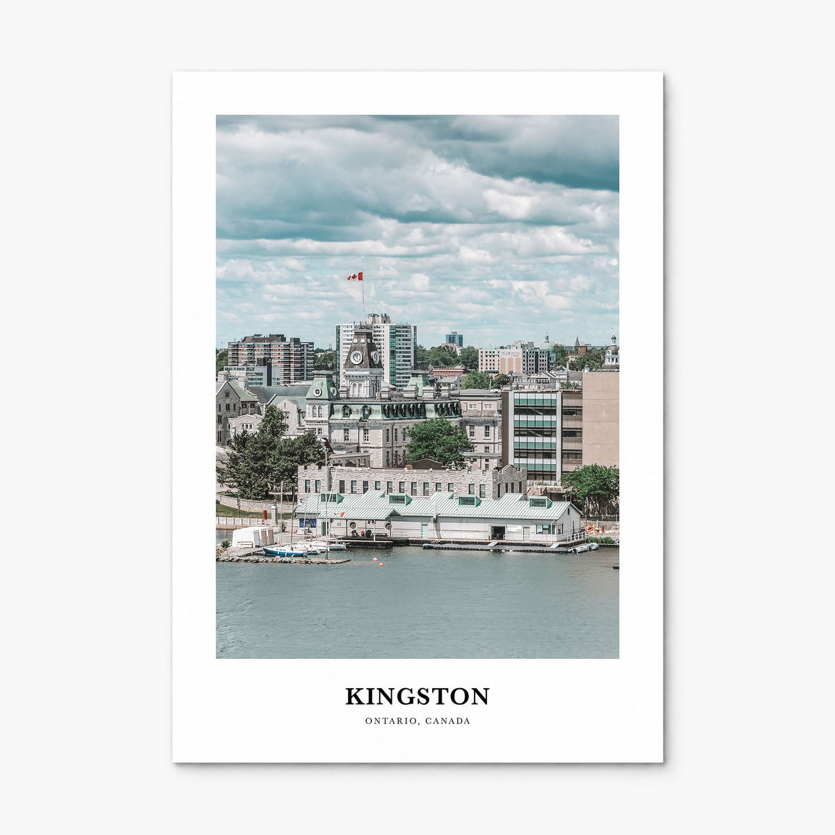 Kingston, Canada Classic Poster, print only (unframed)