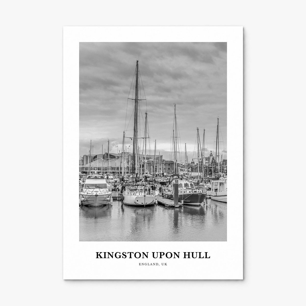 Kingston upon Hull Classic Poster, print only (unframed)