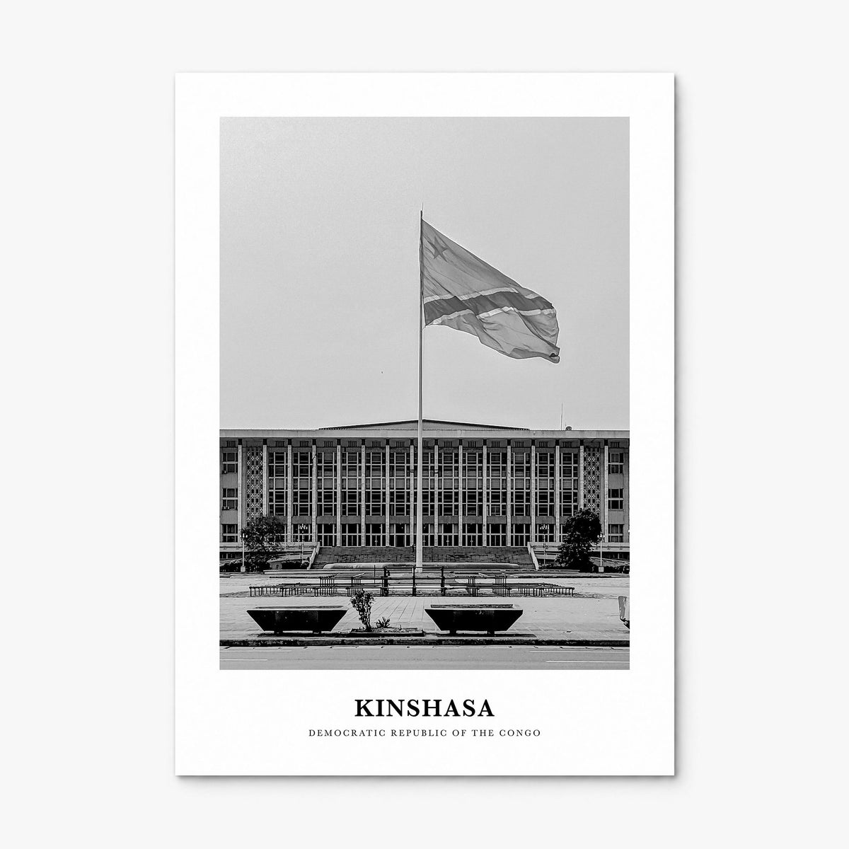 Kinshasa Classic Poster, print only (unframed)