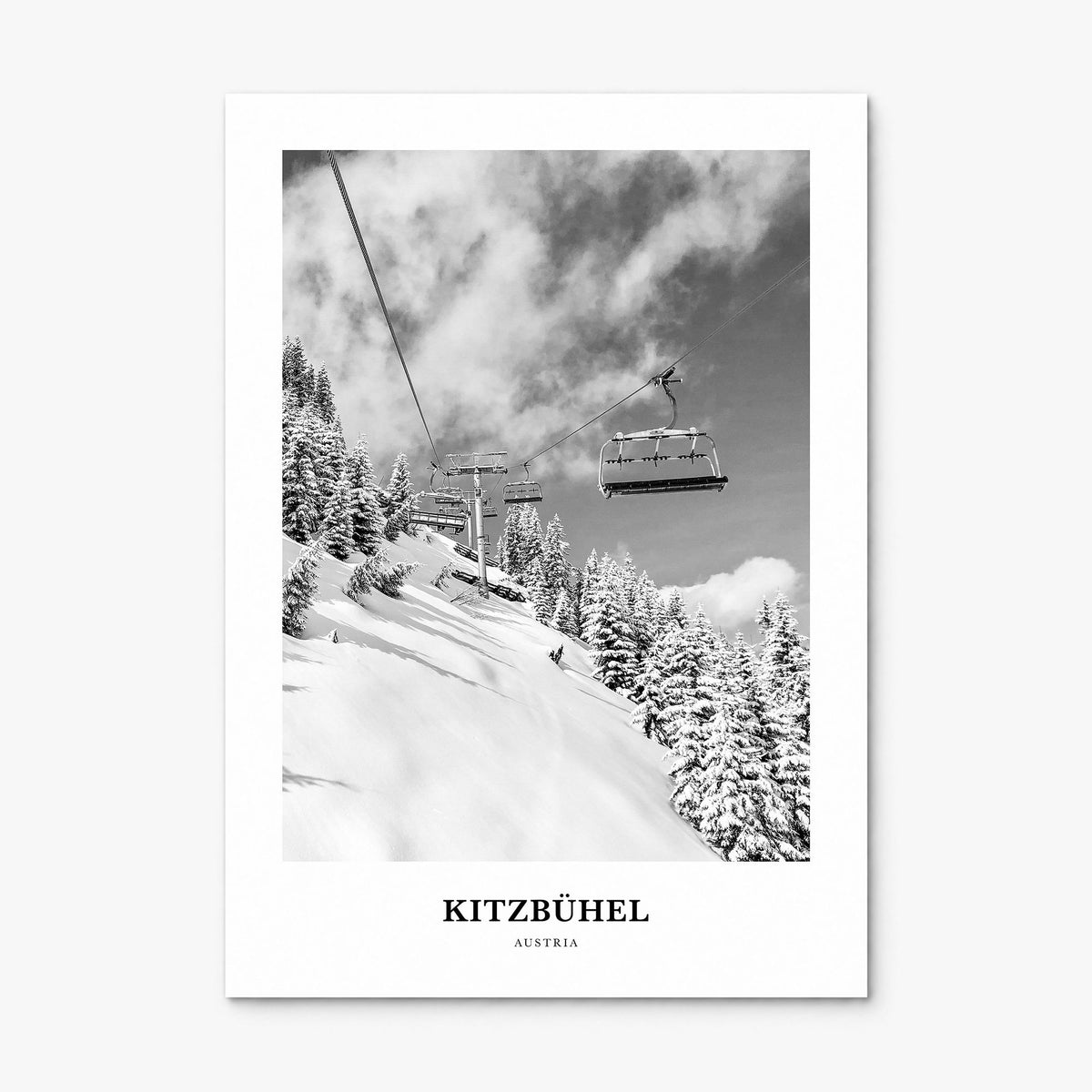 Kitzbühel Classic Poster, print only (unframed)