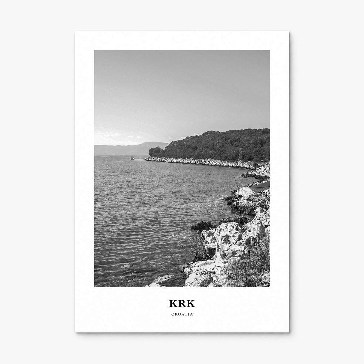 Krk Classic Poster, print only (unframed)