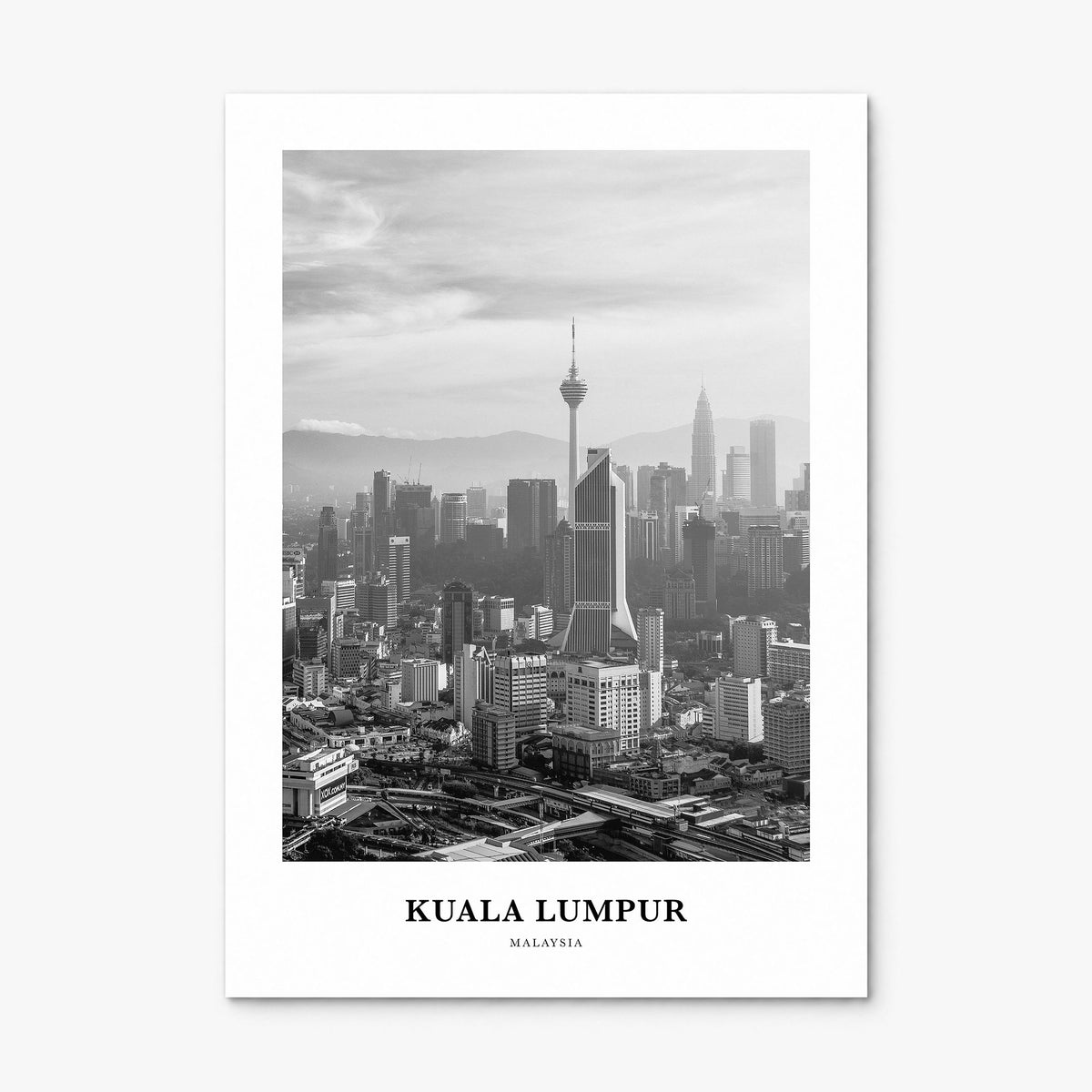Kuala Lumpur Classic No 1 Poster, print only (unframed)