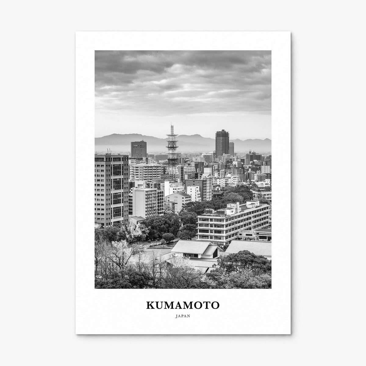 Kumamoto Classic Poster, print only (unframed)