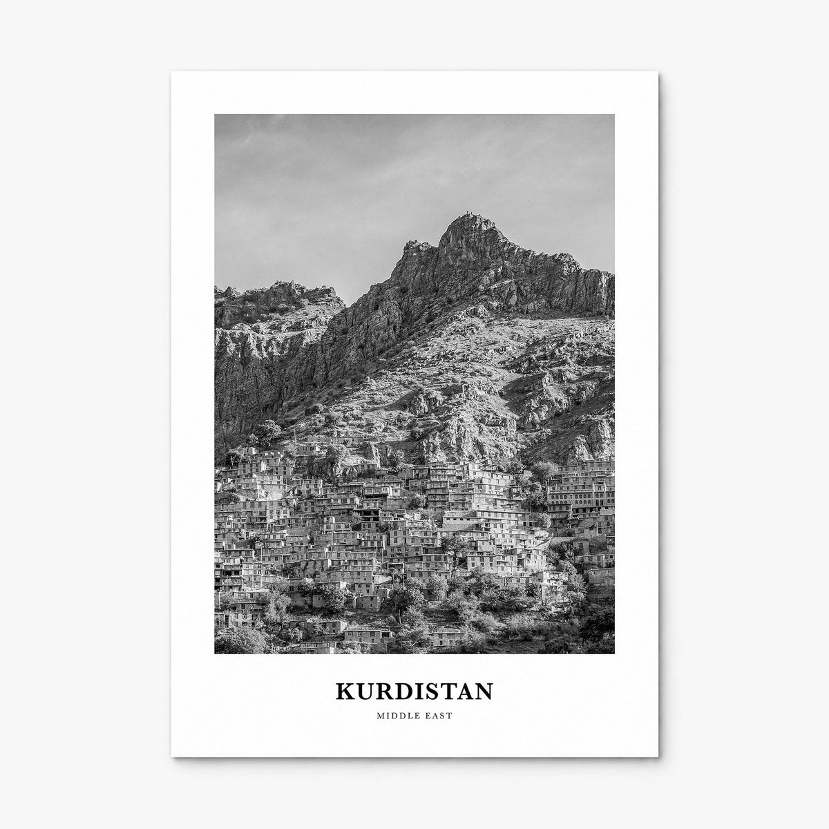 Kurdistan Classic Poster, print only (unframed)