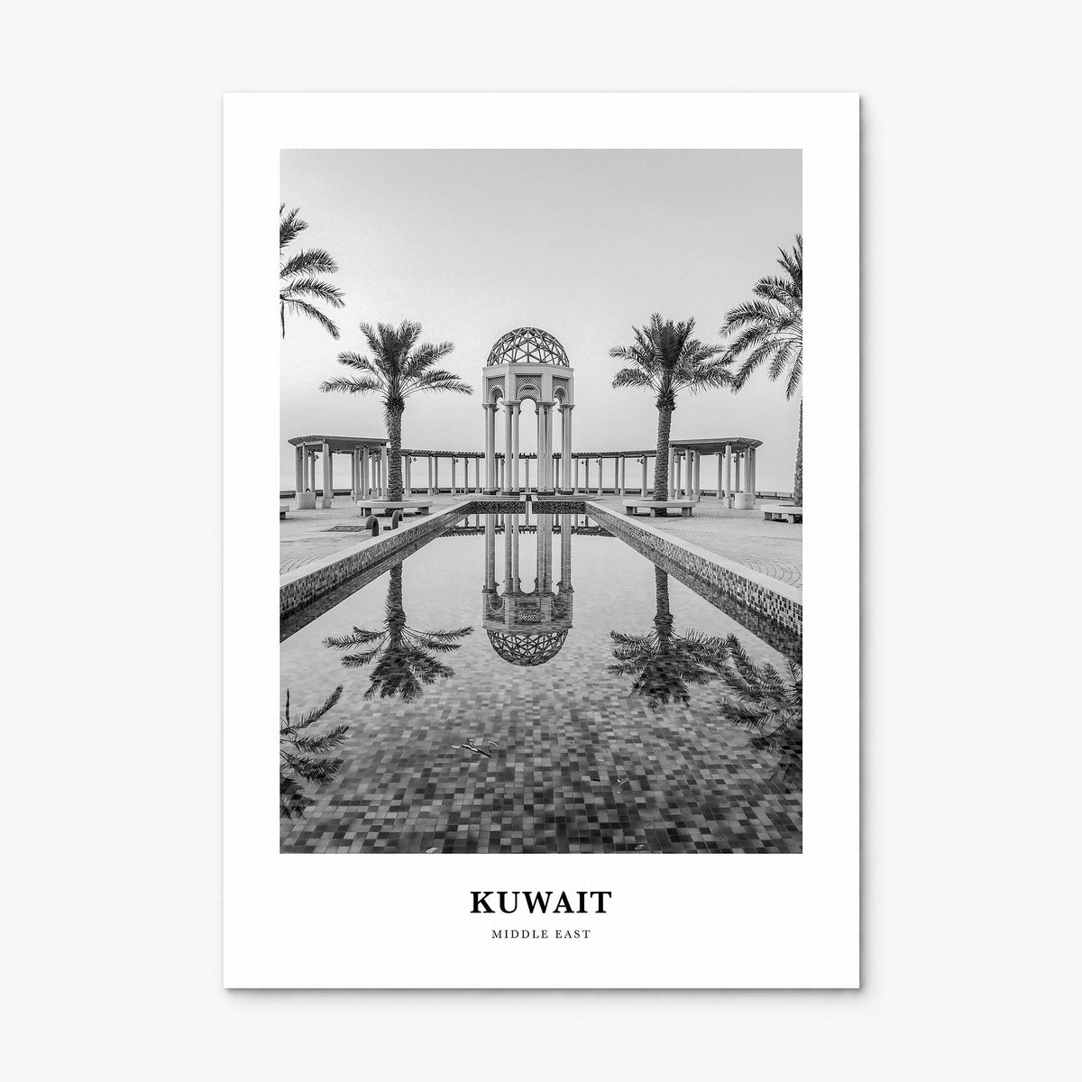 Kuwait Classic Poster, print only (unframed)