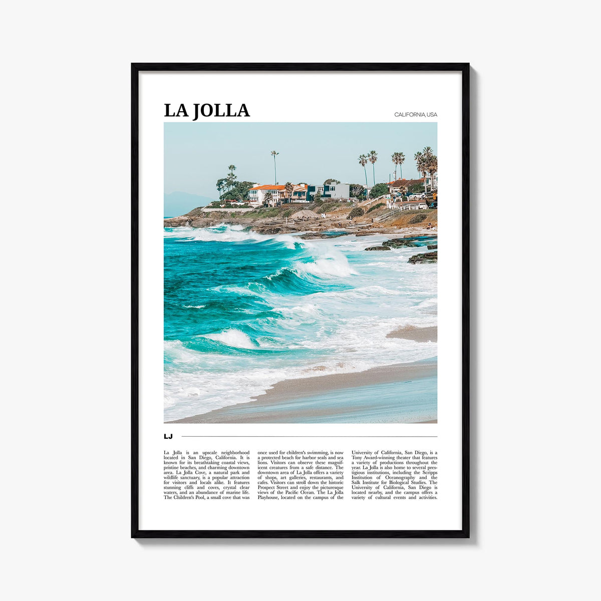 La Jolla Travel No 2 Poster