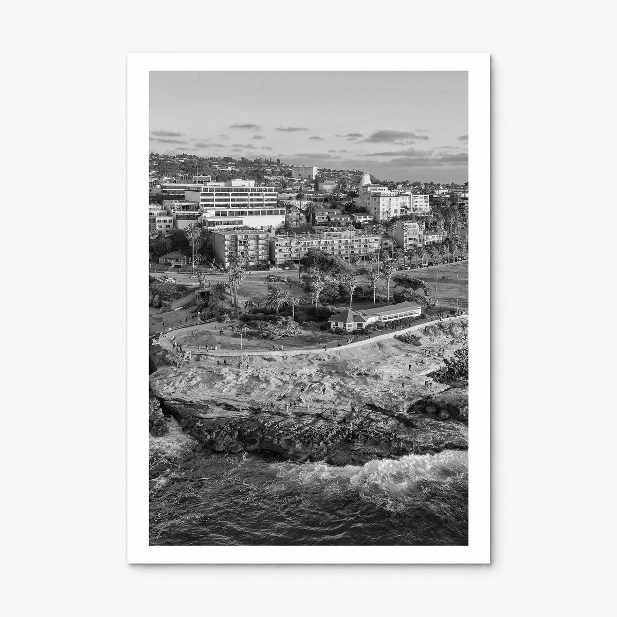 La Jolla Photo No 1 Poster, print only (unframed), white border
