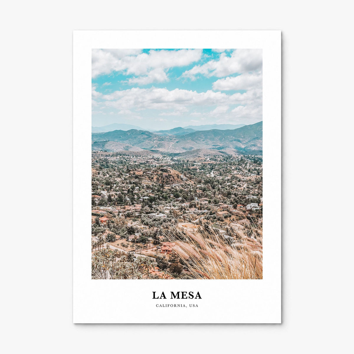 La Mesa Classic Poster, print only (unframed)