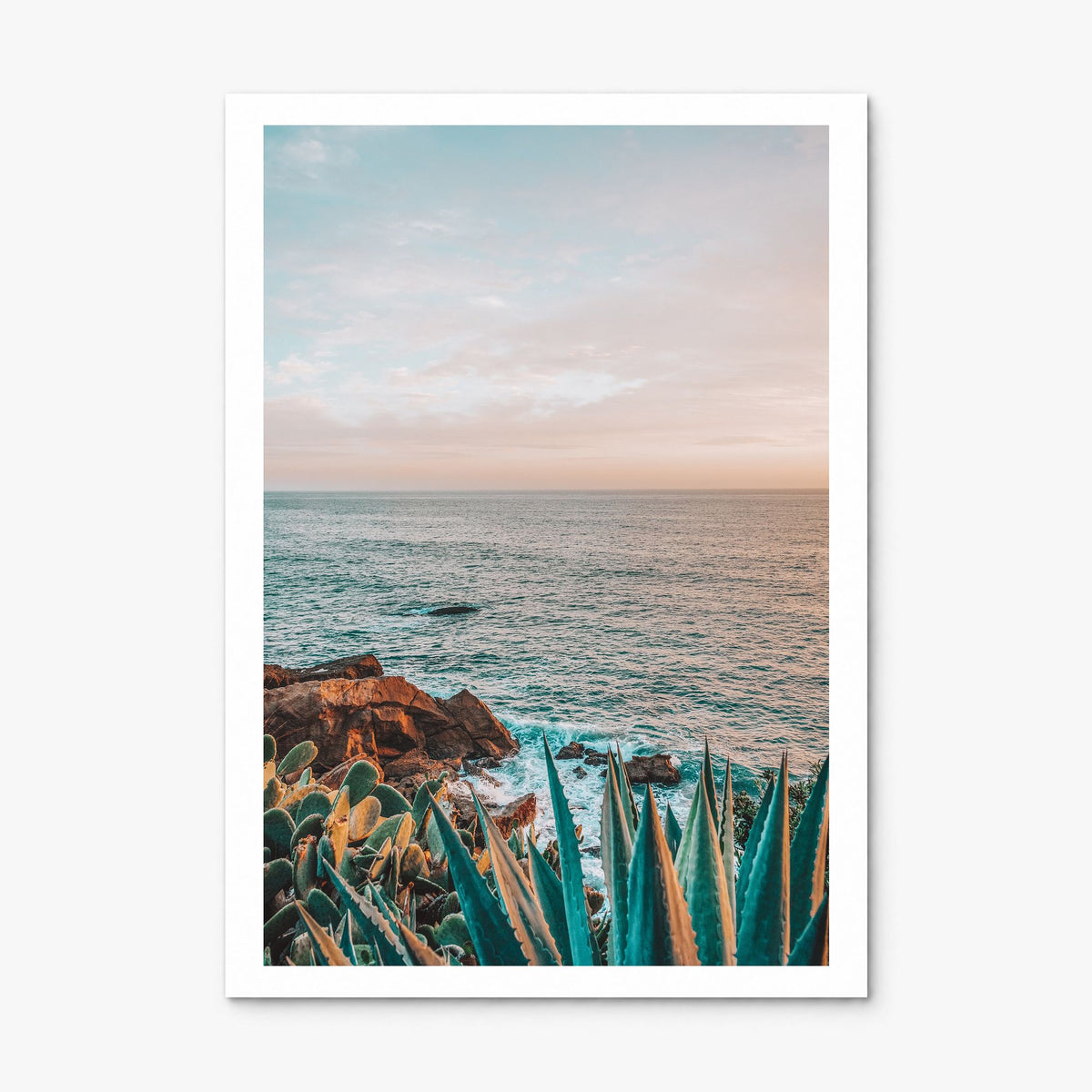 Laguna Beach Photo No 7 Poster, print only (unframed), white border