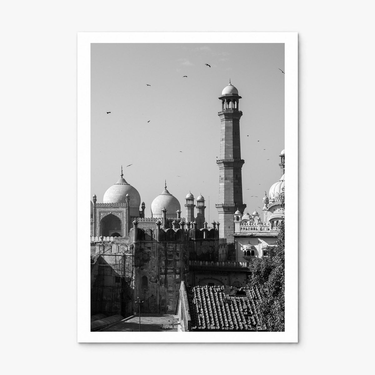 Lahore Photo Poster, print only (unframed), white border
