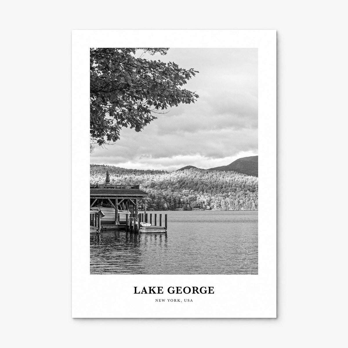Lake George Classic Poster, print only (unframed)