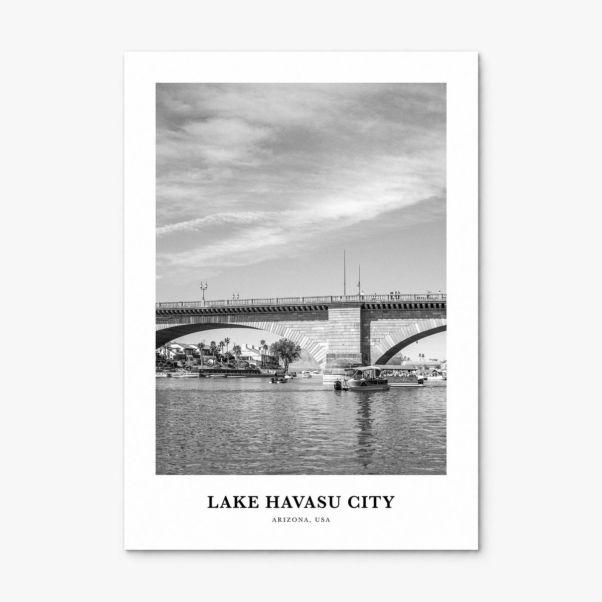 Lake Havasu City Classic Poster, print only (unframed)