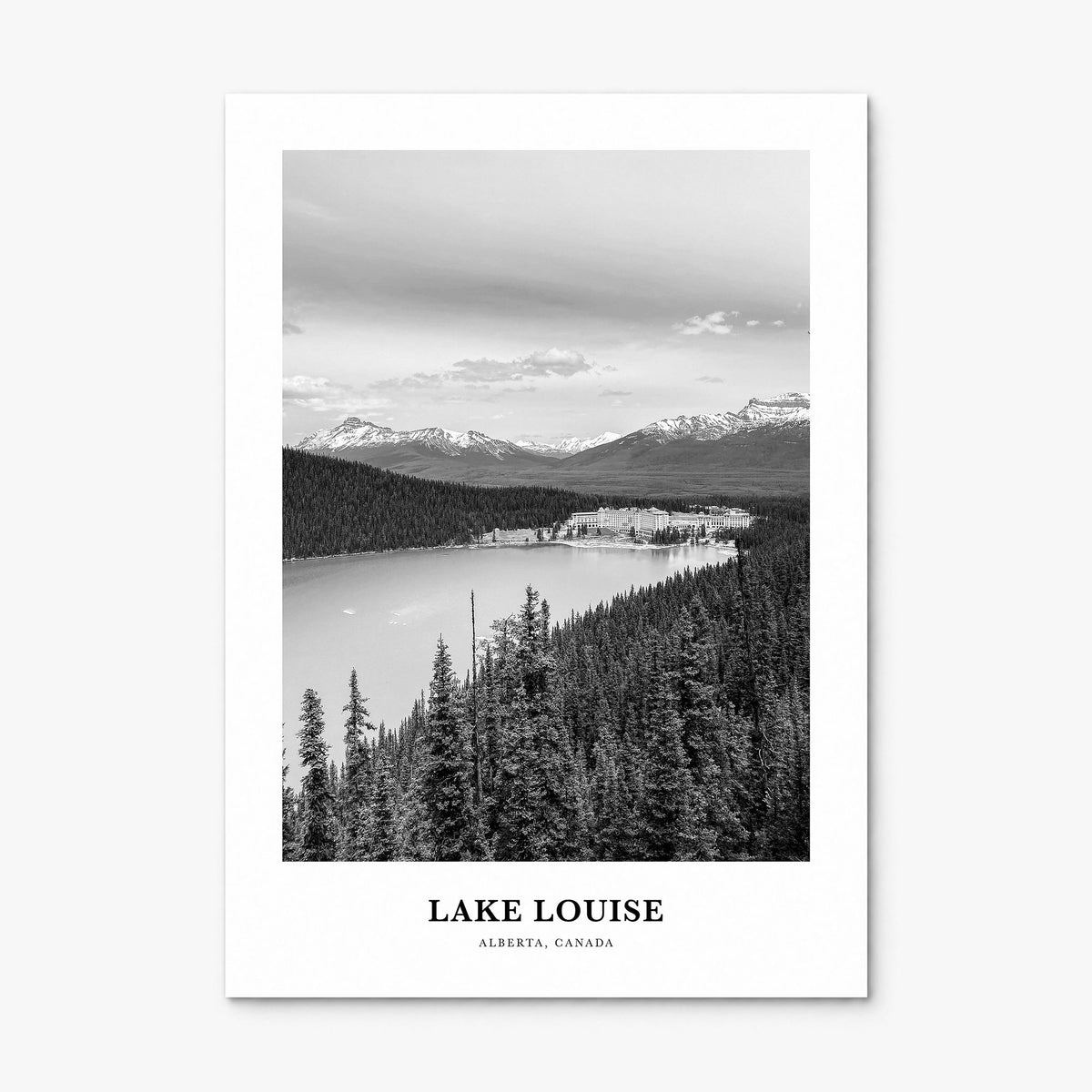 Lake Louise Classic No 1 Poster, print only (unframed)