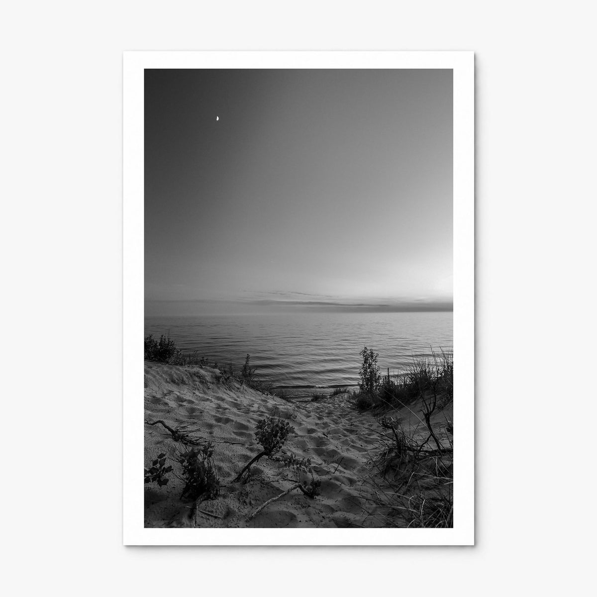 Lake Michigan Photo No 3 Poster, print only (unframed), white border