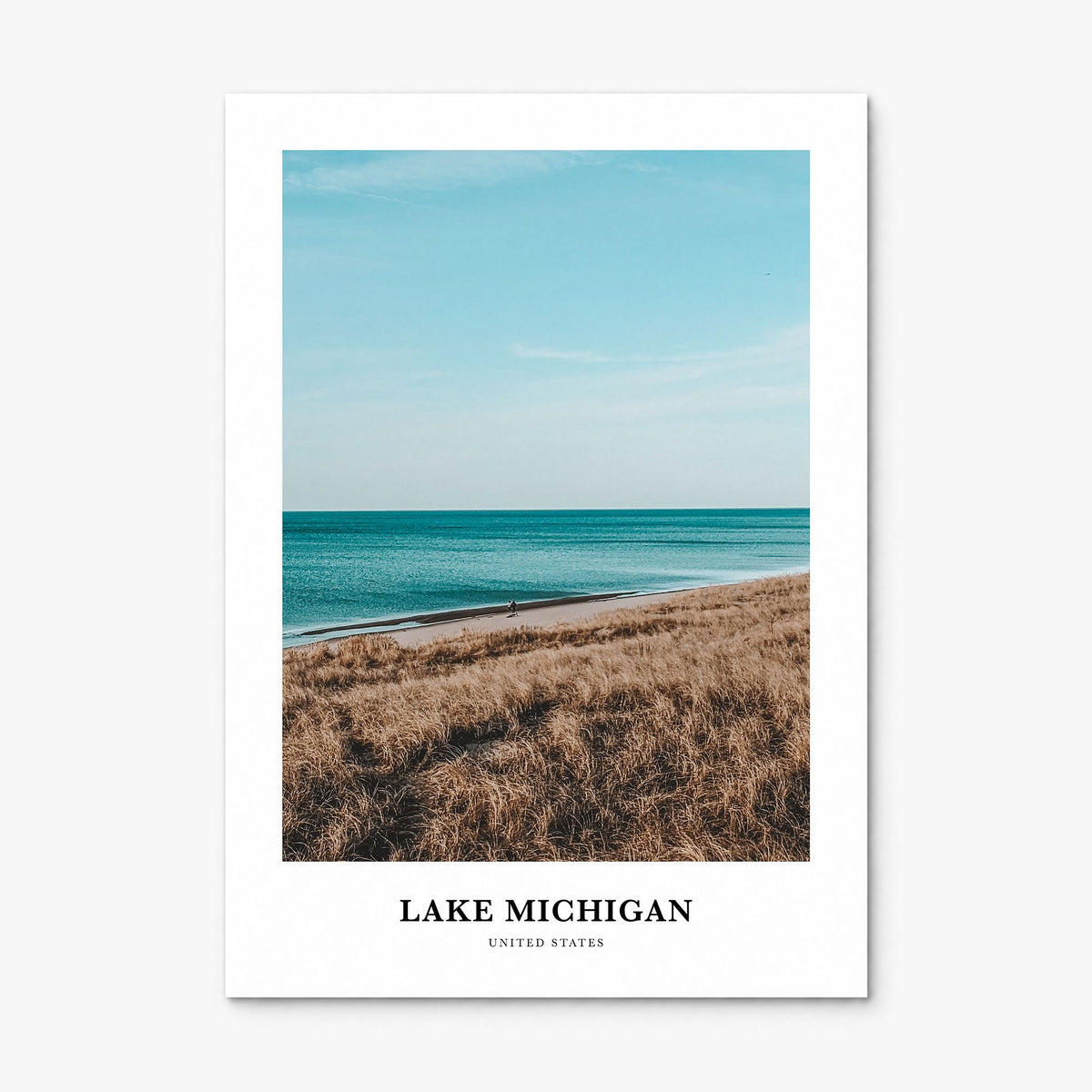 Lake Michigan Classic Poster, print only (unframed)