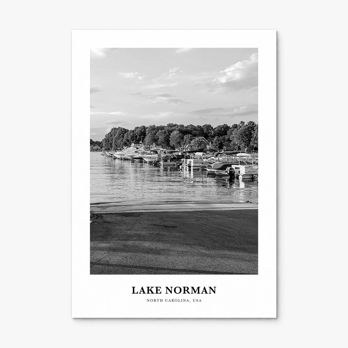 Lake Norman Classic Poster, print only (unframed)
