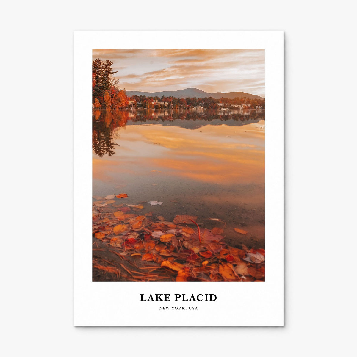 Lake Placid Classic Poster, print only (unframed)