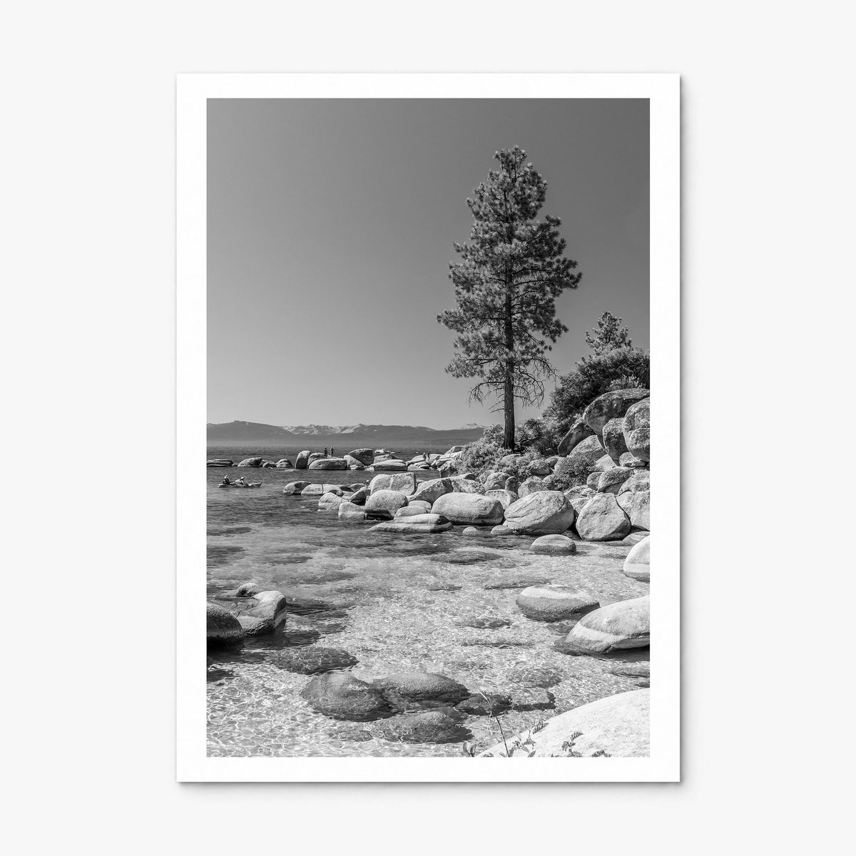 Lake Tahoe Photo No 2 Poster, print only (unframed), white border