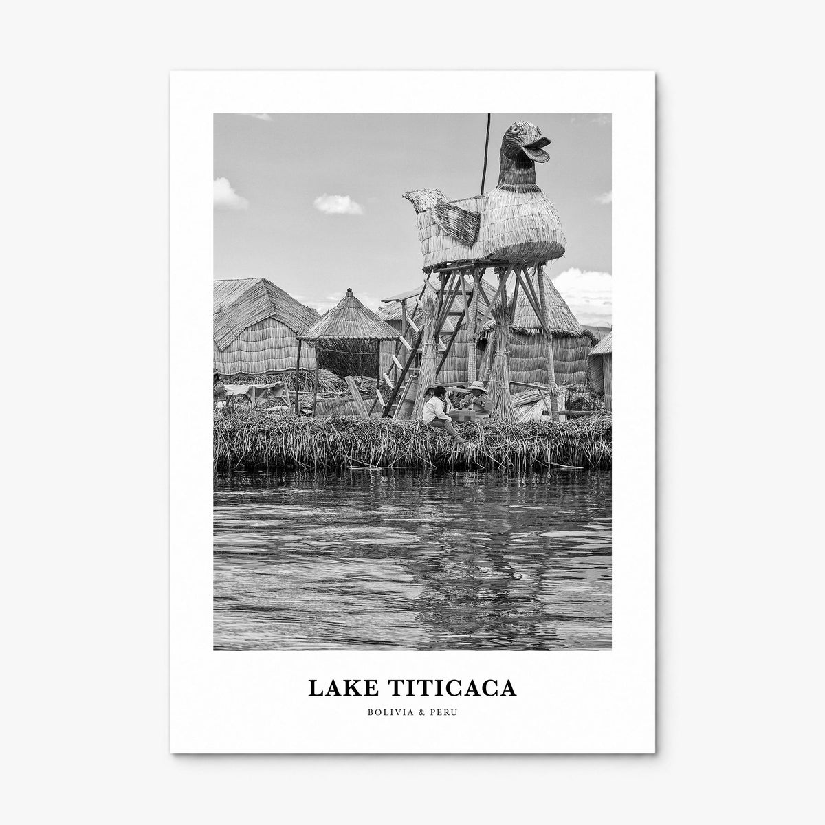 Lake Titicaca Classic Poster, print only (unframed)