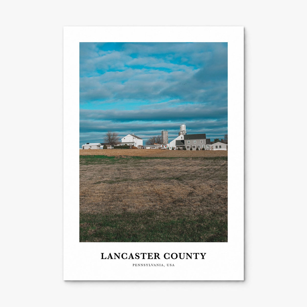 Lancaster County Classic Poster, print only (unframed)