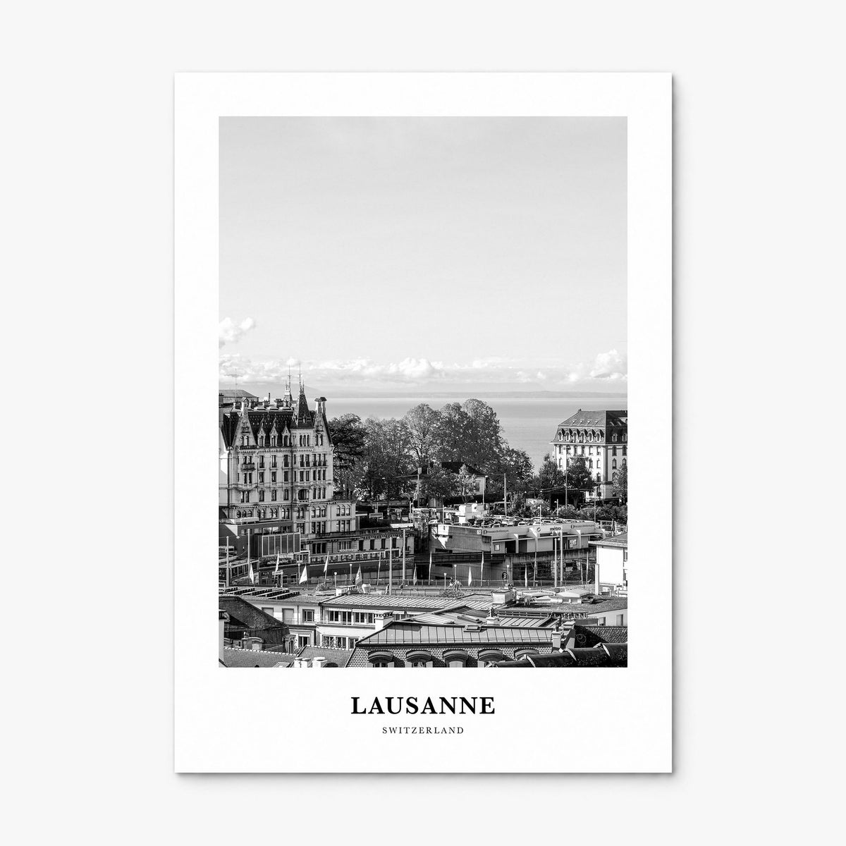 Lausanne Classic Poster, print only (unframed)