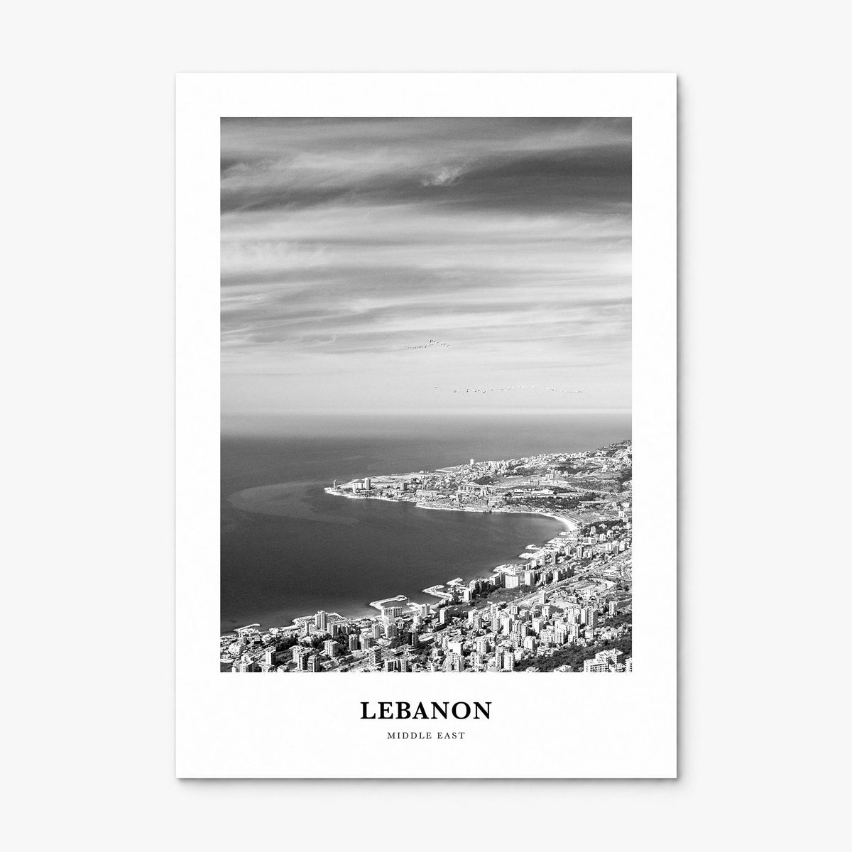 Lebanon Classic No 3 Poster, print only (unframed)