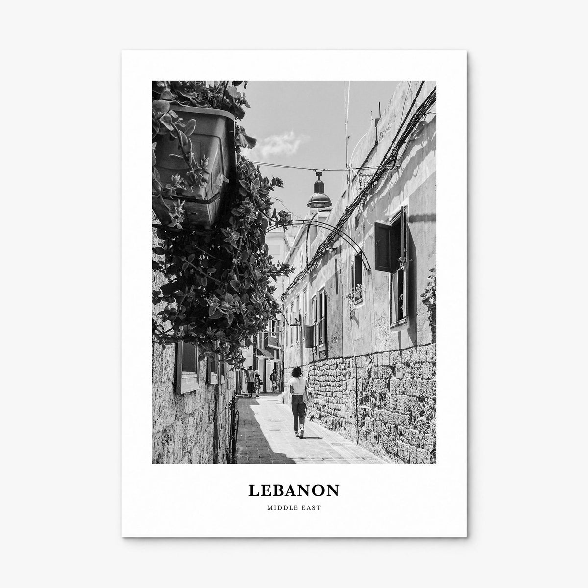 Lebanon Classic No 4 Poster, print only (unframed)