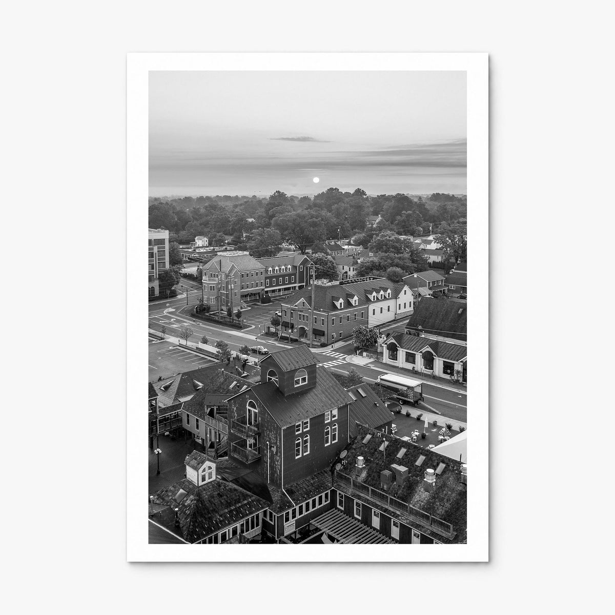 Leesburg Photo Poster, print only (unframed), white border