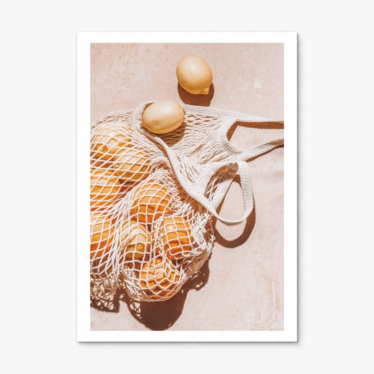 Lemons Photo No 1 Poster, print only (unframed), white border