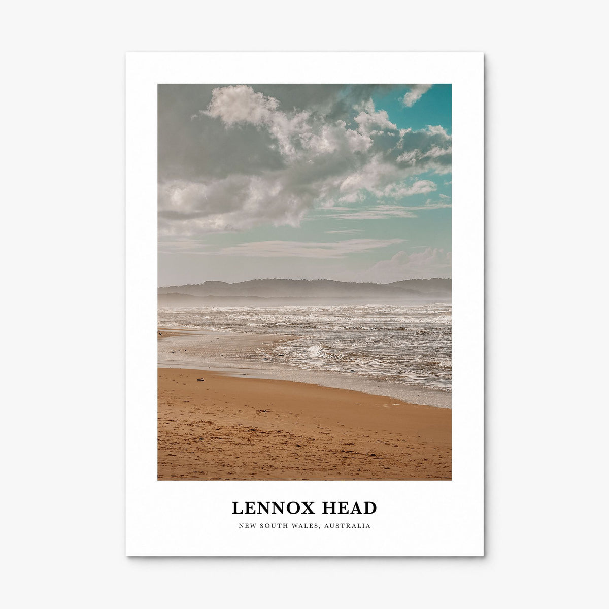 Lennox Head Classic Poster, print only (unframed)