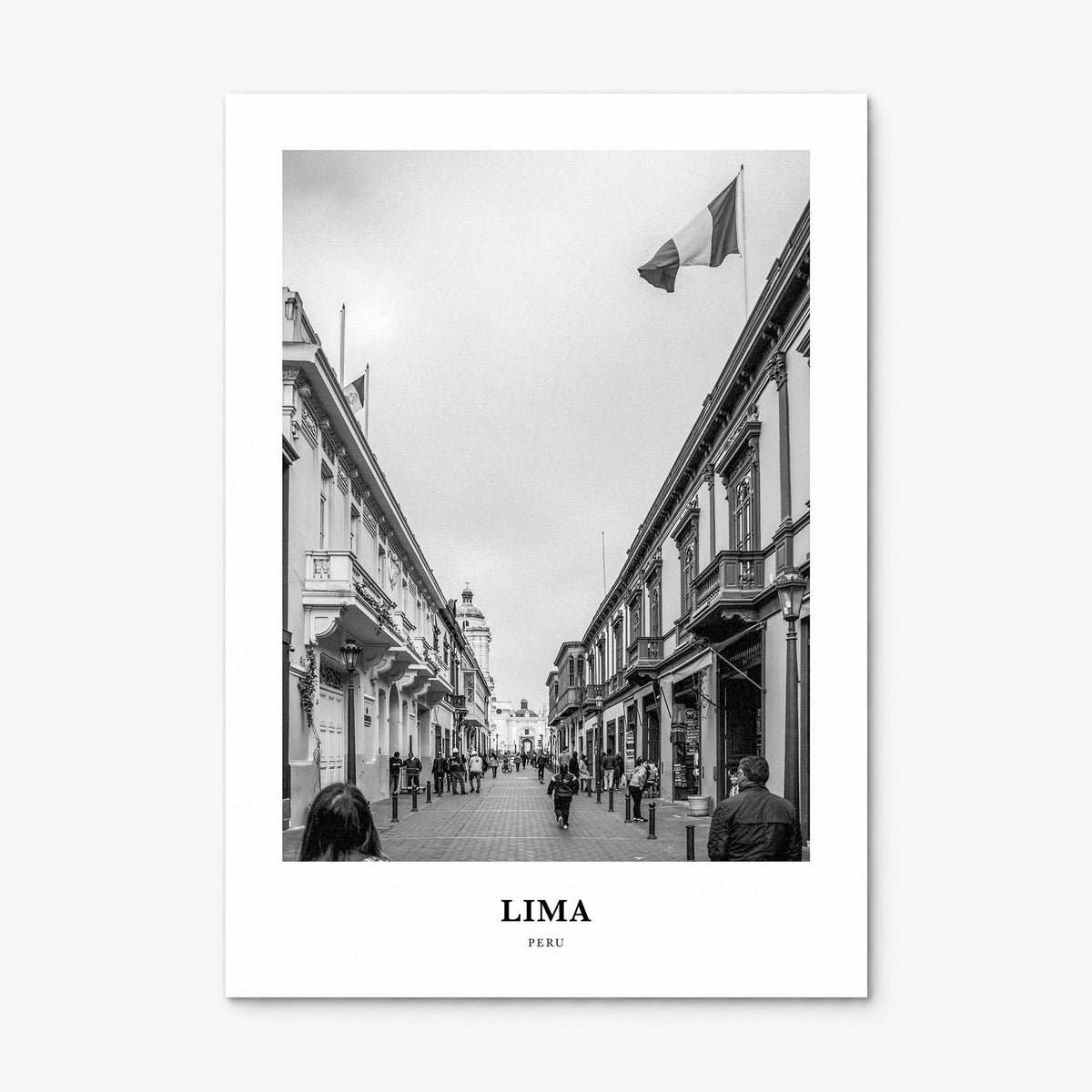 Lima Classic No 2 Poster, print only (unframed)