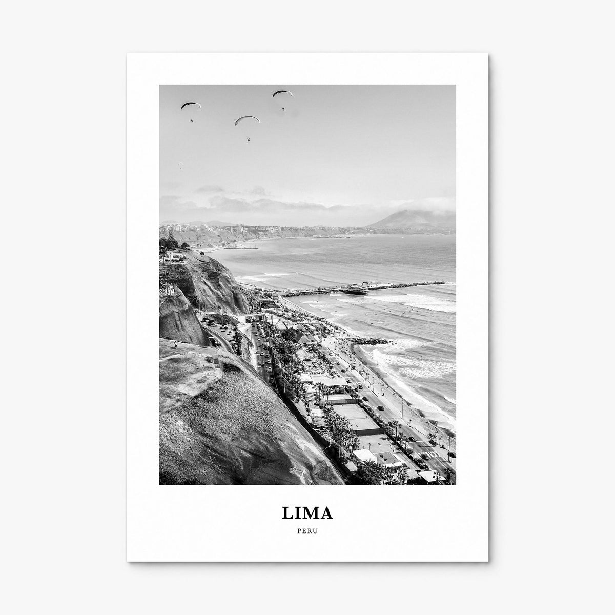 Lima Classic No 3 Poster, print only (unframed)